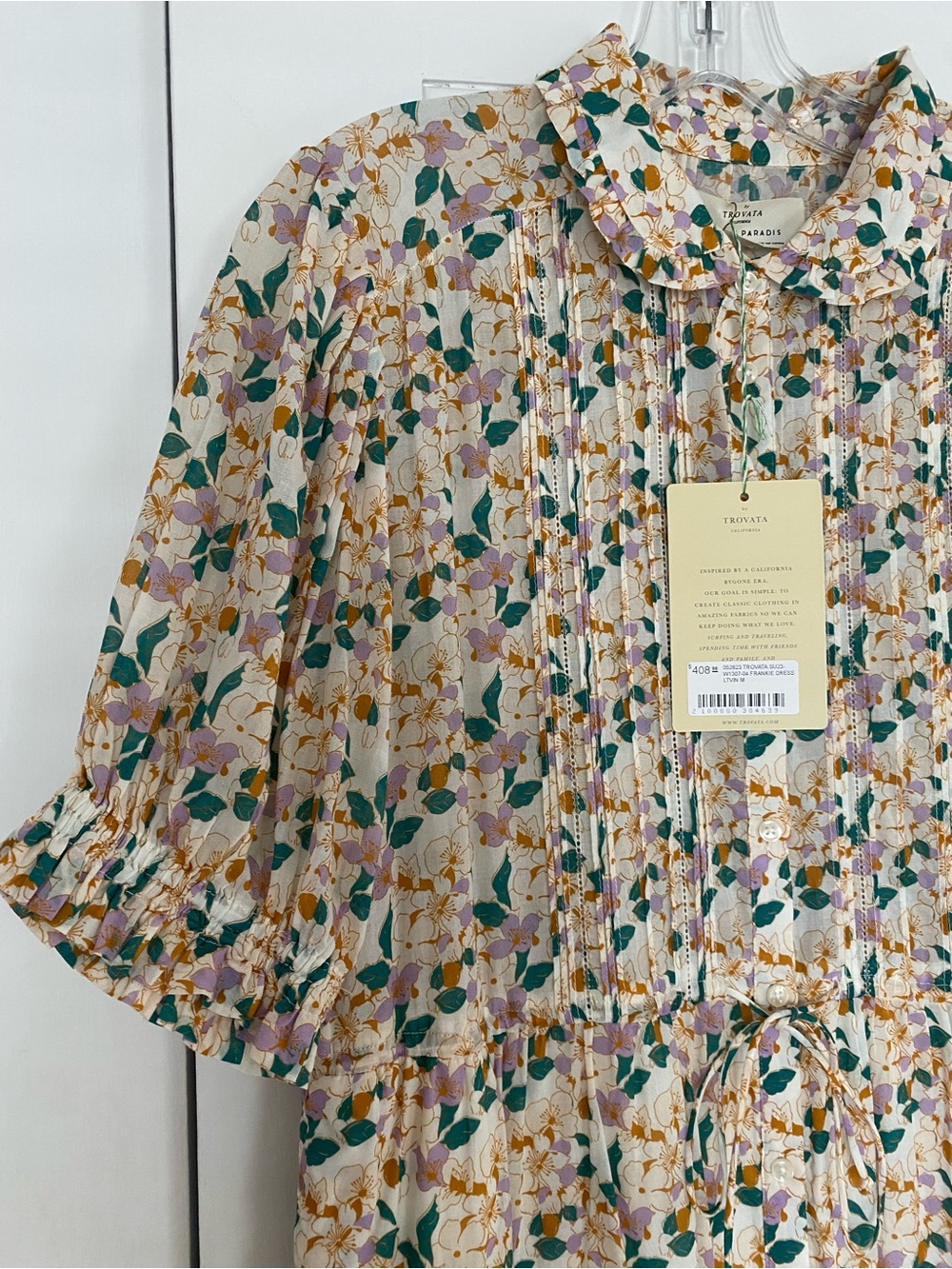 NWT: Birds of Paradis by Trovata Frankie Dress